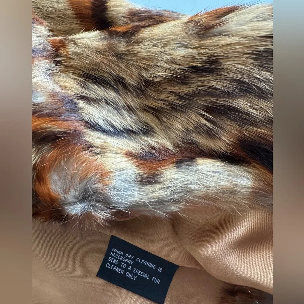 Wilson’s Leather Pelle Studio Rabbit Fur Jacket - Picture 8 of 8